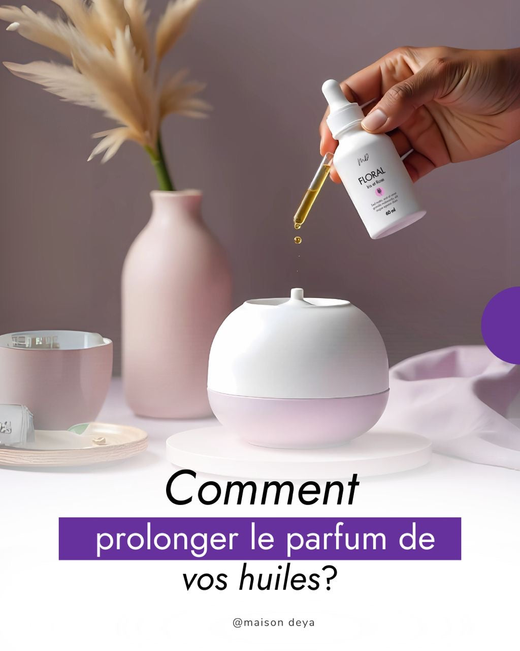 Pack Brûleur et Huile Parfumée